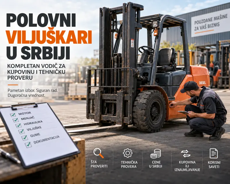 Polovni viljuškari u Srbiji