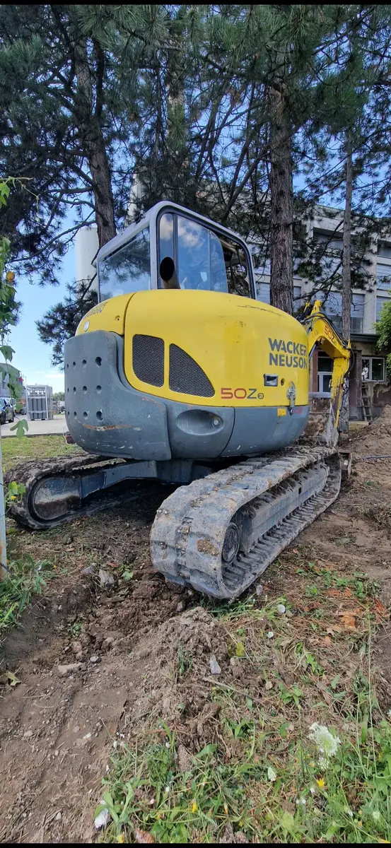Mini bager Yanmar • Neuson Wacker 50z3 , godište 2008 • 6