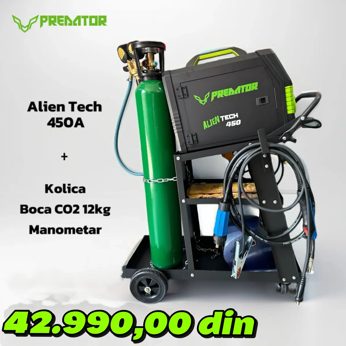 Aparat za zavarivanje Predator AlienTech 450 CO2 MIG/MAG, godište 2025 • 2