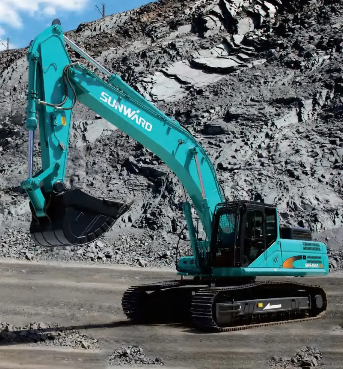 Bager guseničar Sunward • SUNWARD Bager SWE400E-3H • 2