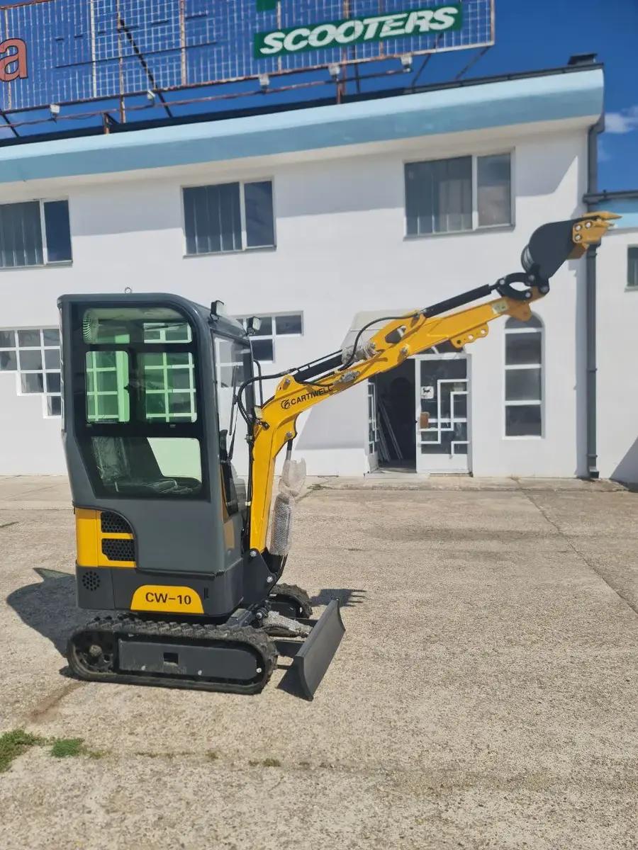 Mini bager Cartiwell • MINI BAGER  CW 10 KABINA Full Oprema, godište 2025 • 3