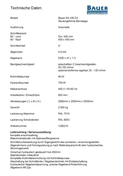 None Automatska testera • Bauer • SA 320 ZA/430ZA, godište 2009 • slika 9