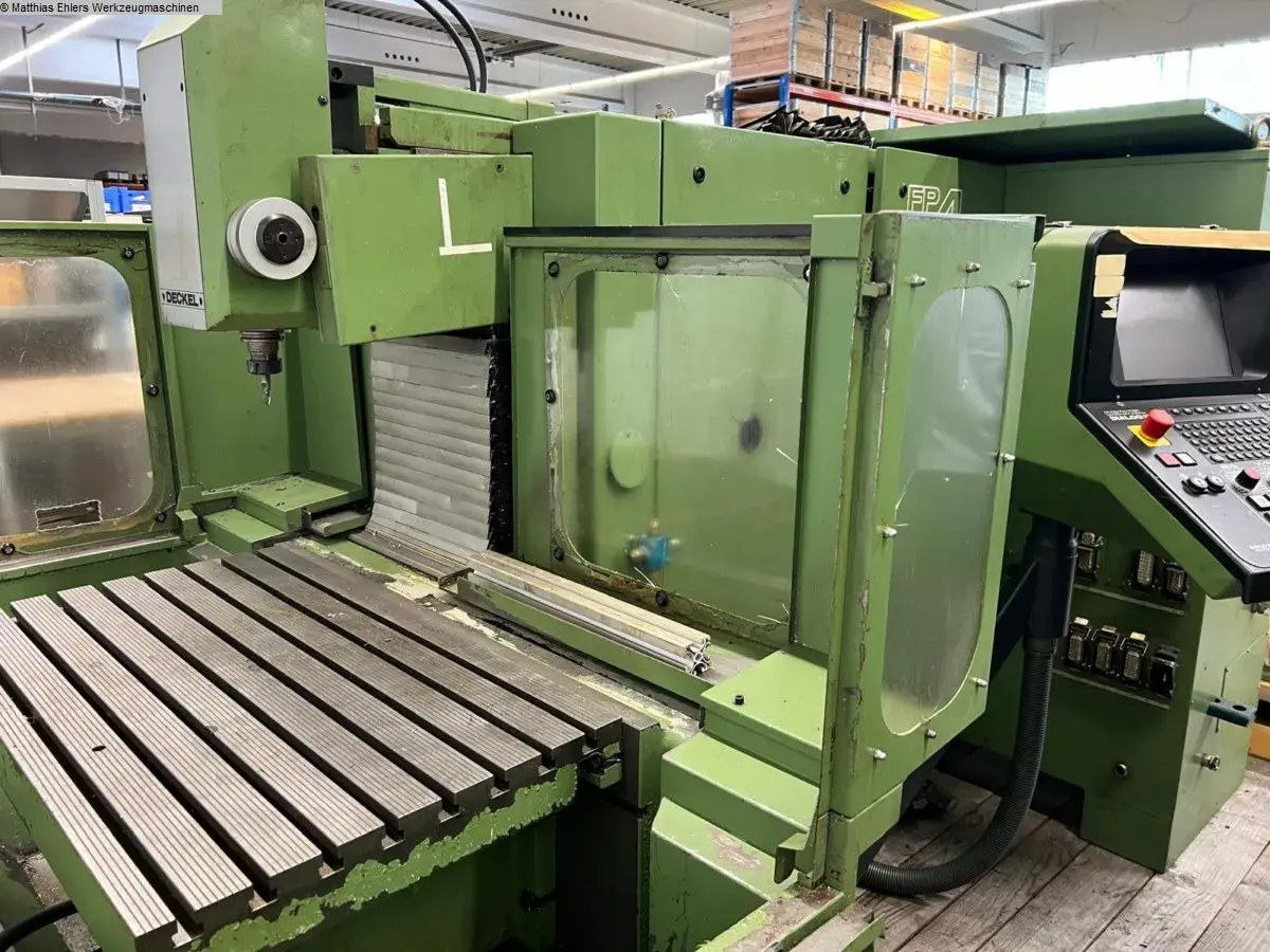 Glodalica Deckel • FP 4 NC • 5