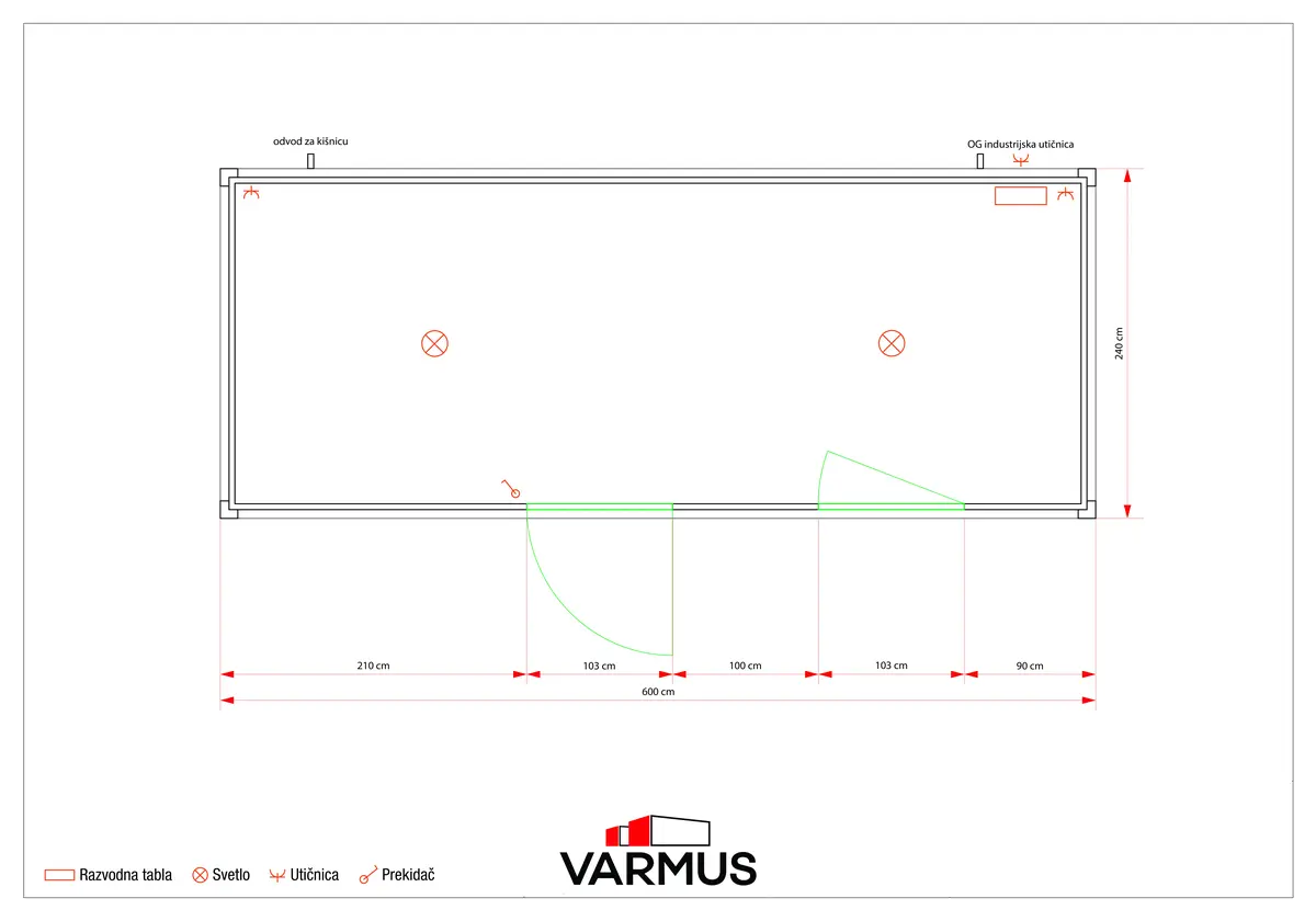 Stambeno-poslovni kontejner Varmus • Akcija! Rentiranje / Prodaja, godište 2025 • 6