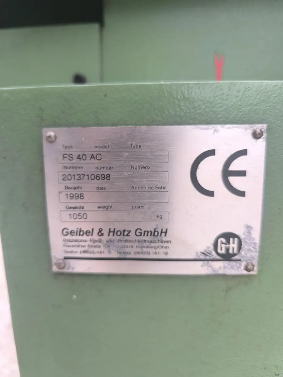 Brusilica FS 40AC Brusilica za ravno brušenje, godište 1998 • 8