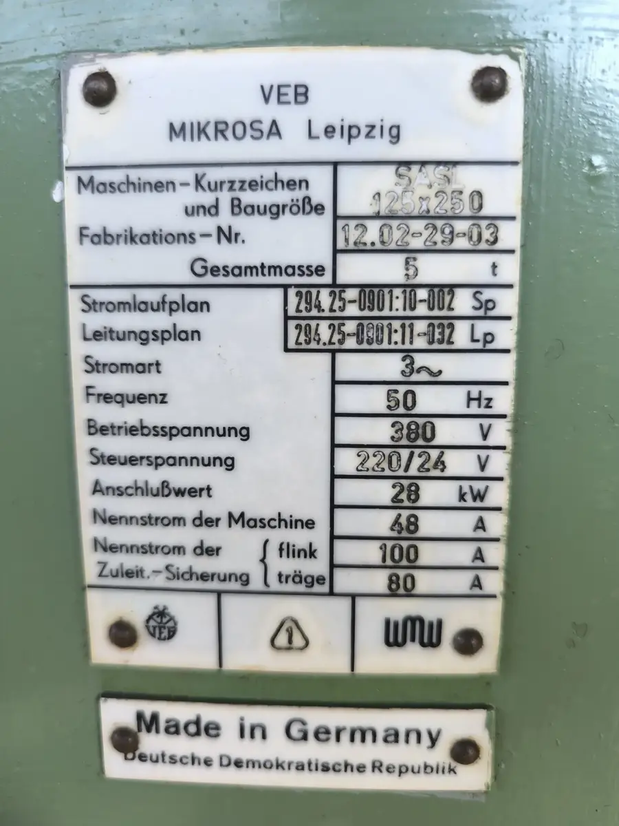 Brusilica Kružna brusilica, godište 1985 • 6