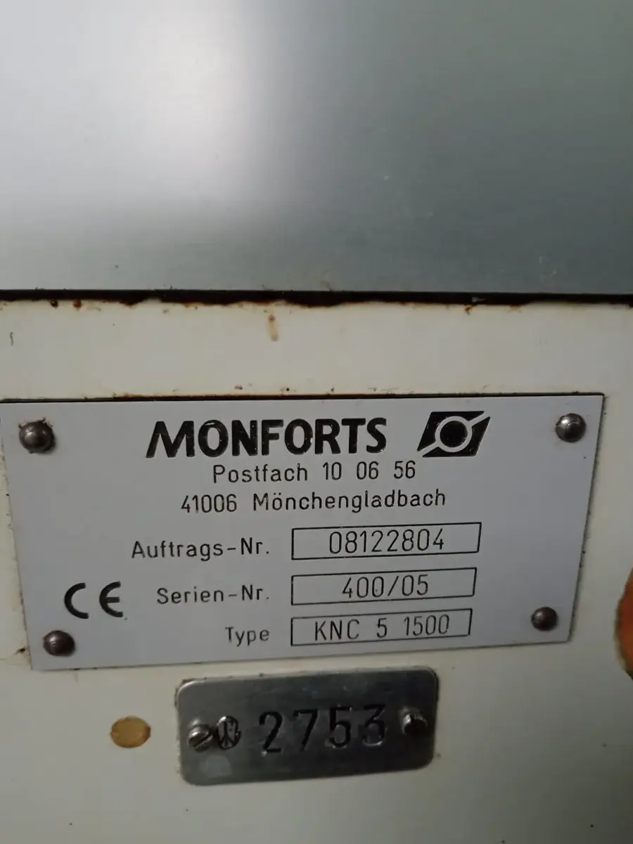 Strug  KNC 5 1500 CNC strug, godište 2005 • 6