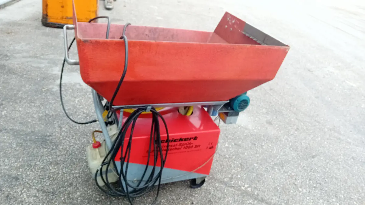 Mašina za pranje pod pritiskom 1000SR  Sto za čišćenje delova , godište 2001 • 3