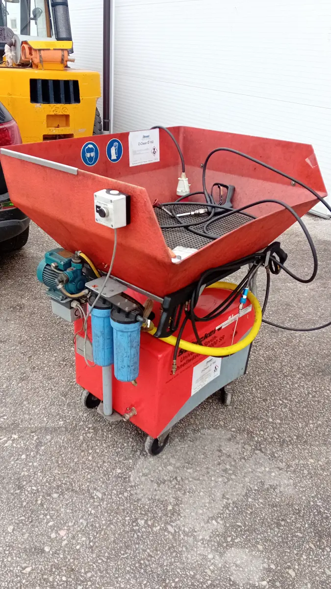 Mašina za pranje pod pritiskom 1000SR  Sto za čišćenje delova , godište 2001 • 9