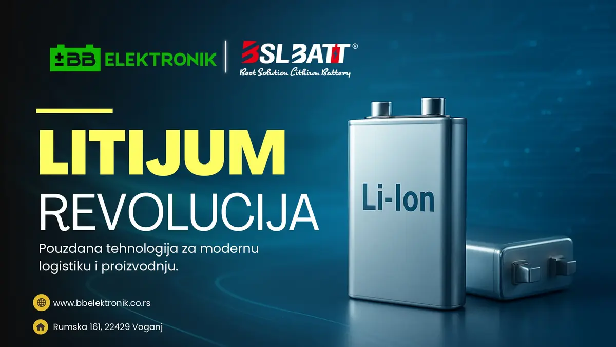 None BSL Li-Ion baterije za viljuškare • 1