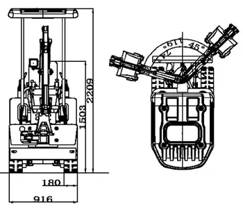 Mini bager Rippa • R10 Ligong i Kubota, godište 2025 • slika 7