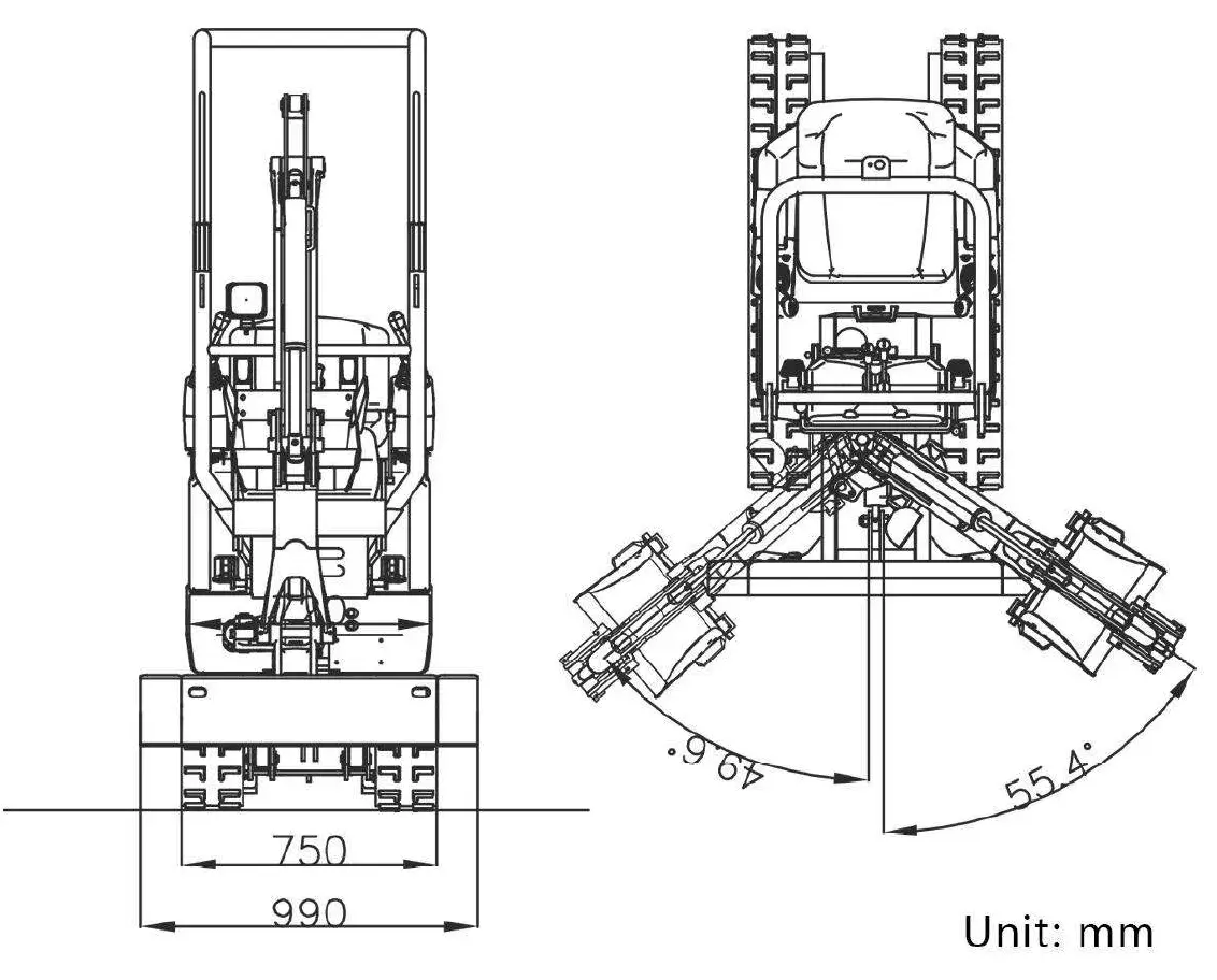 Mini bager Rippa • Mini Bager R13-2 PRO Rippa 1200kg, godište 2025 • 7
