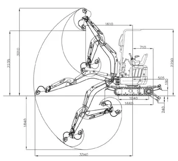 Mini bager Rippa • Mini Bager R13-2 PRO Rippa 1200kg, godište 2025 • slika 6