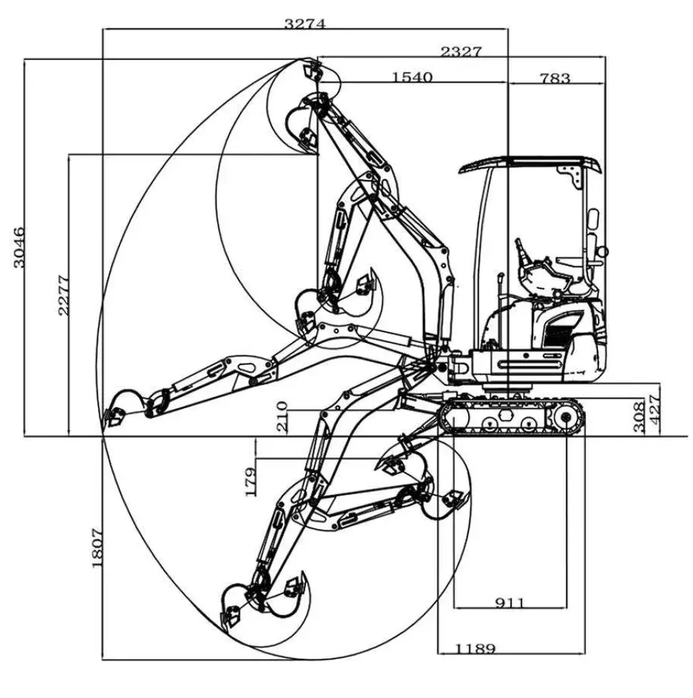 Mini bager Rippa • Mini Bager R15 ECO Rippa 1500kg, godište 2025 • 10