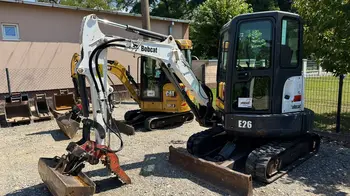 Bageri • Mini bager • Bobcat • E26 2014God. 2.6tona