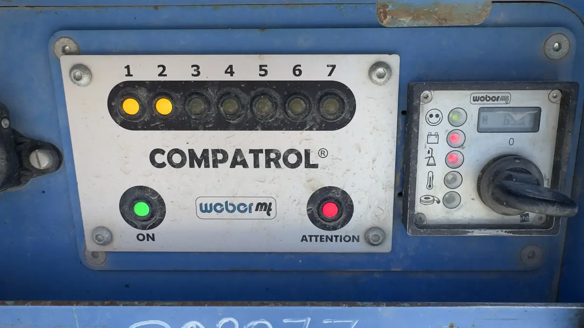 Vibro ploča WeberMT • CR 8 600kg, godište 2014 • 12