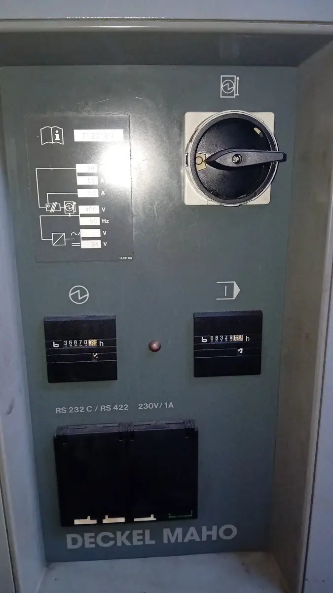 Glodalica DeckelMaho • DMU 80, godište 1998 • 4