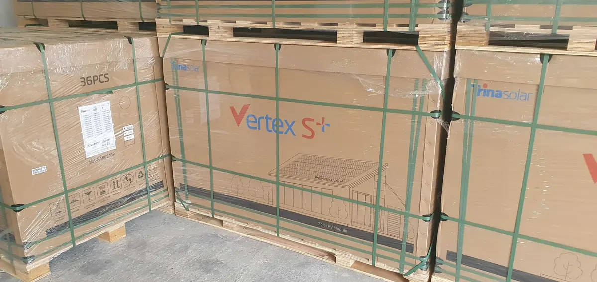 Monokristalni panel Trina Solar • Vertex S+ Dual Glass N type i-TOPCon Module 455Wp, godište 2025 • 2