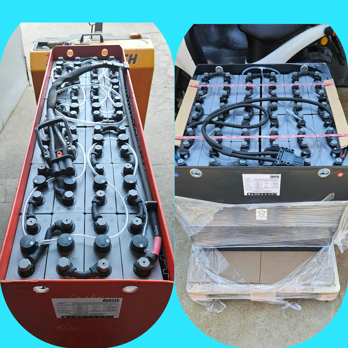 None Servis prodaja novih/polovnih baterija za viljuškare. • 4