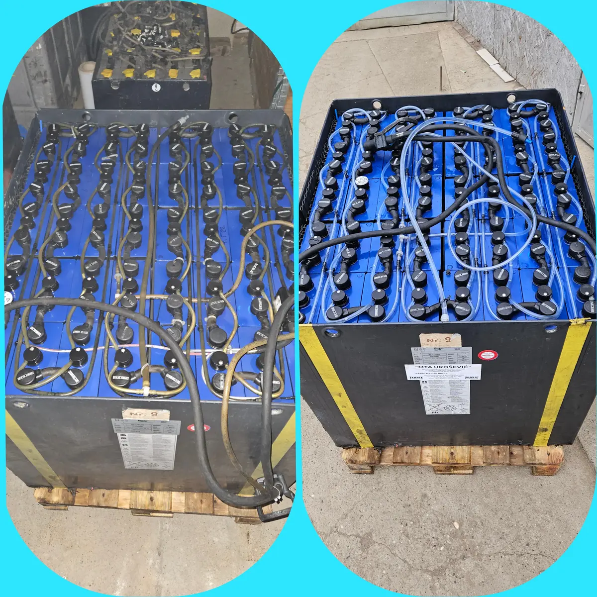 None Servis prodaja novih/polovnih baterija za viljuškare. • 9