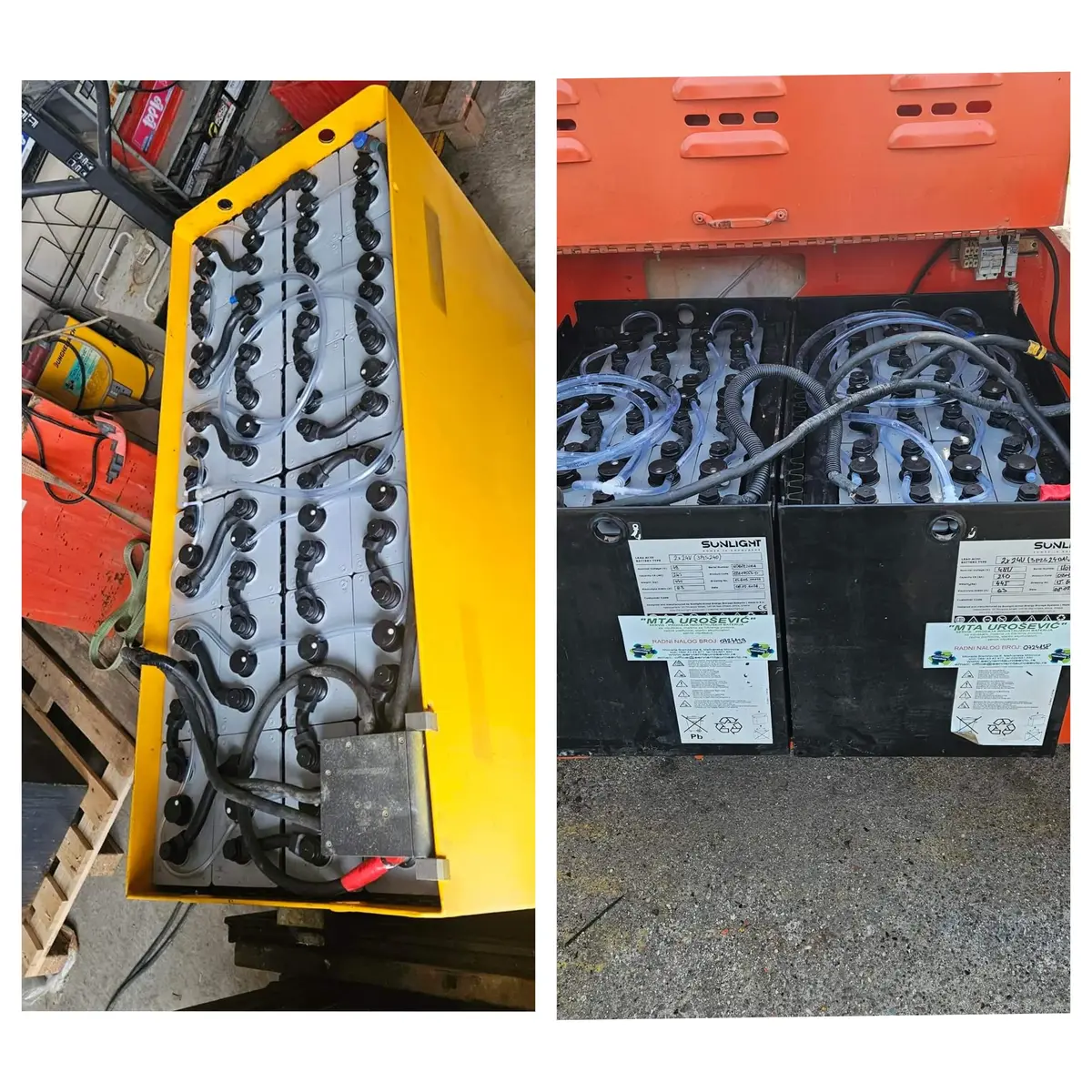 None Servis prodaja novih/polovnih baterija za viljuškare. • 16