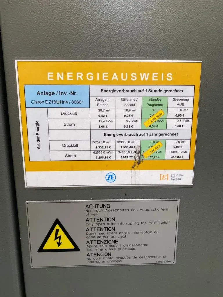 None Obradni centar  DZ 18 L •  Chiron • DZ 18 L • 6