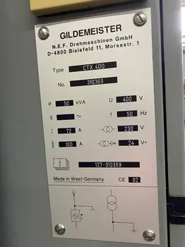 Strug Gildemeister • CTX 400, godište 1992 • slika 5