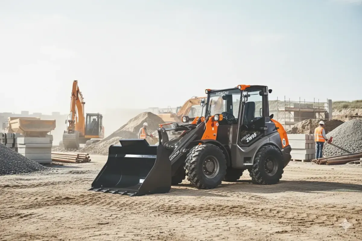 Mini utovarivač Hitachi • ZW95/6, godište 2025 • 1