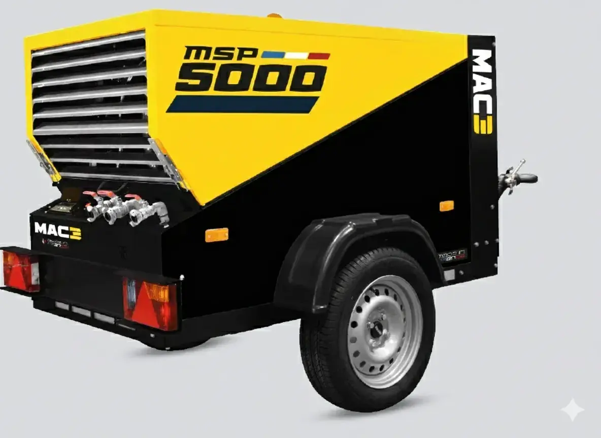 Prenosivi (mobilni) kompresor MAC3 • KOMPRESOR MAC3 MSP5000, godište 2025 • 1