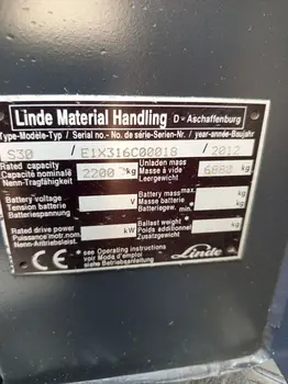 Dizel viljuškar Linde • S30, godište 2012 • slika 4