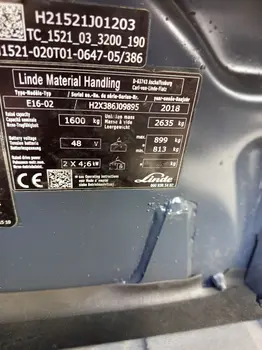 Električni viljuškar Linde • E16-02, godište 2018 • slika 4