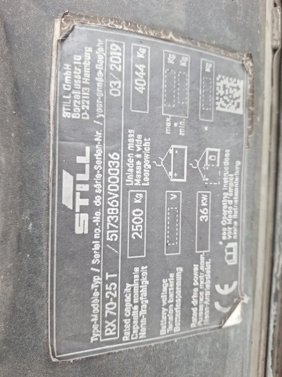 Gasni viljuškar Still • RX70-25T, godište 2019 • 12