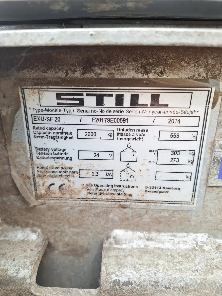 None Still • EXU-SF 20, godište 2014 • 9