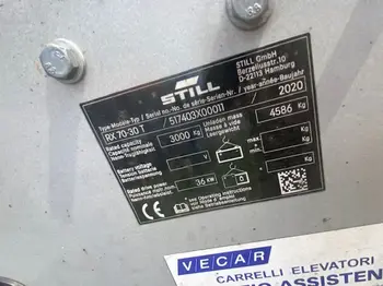 Gasni viljuškar Still • RX70-30T, godište 2020 • slika 10