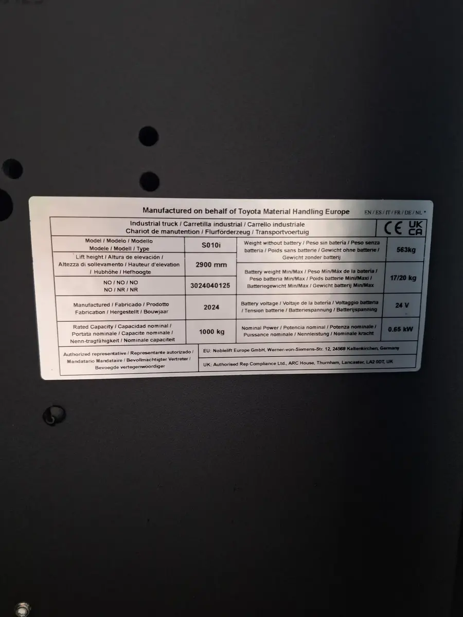 None Cesab • S010i, godište 2025 • 9