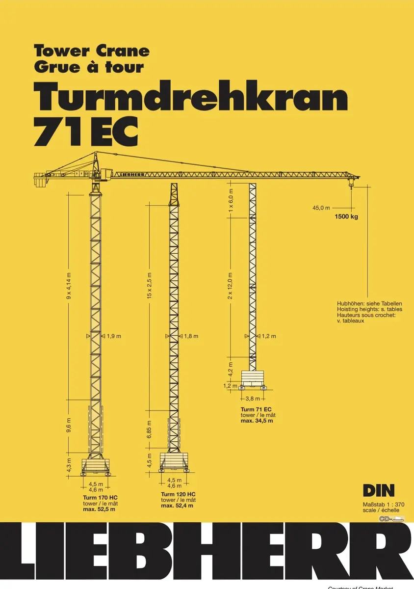Toranjska dizalica Liebherr, godište 1995 • 3