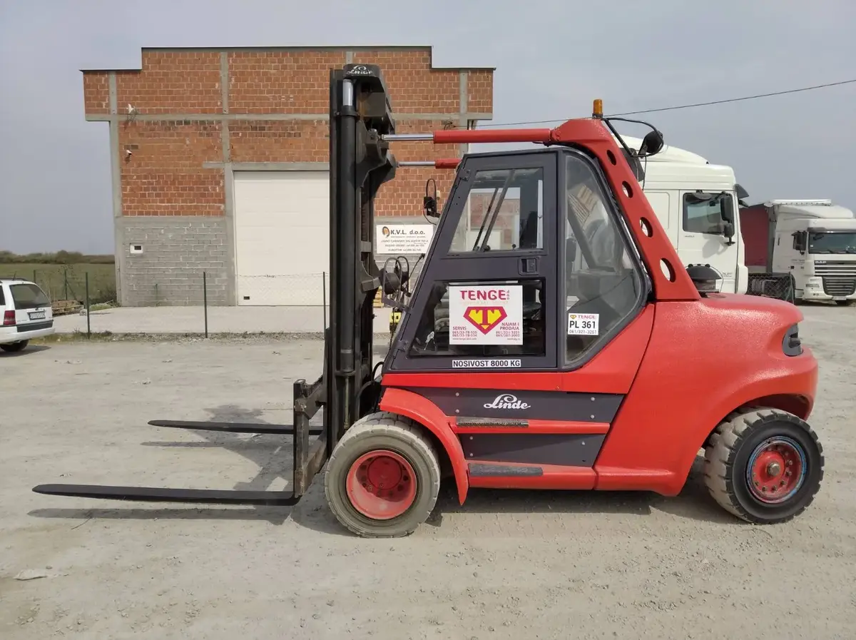 Dizel viljuškar Linde • H80D • 1