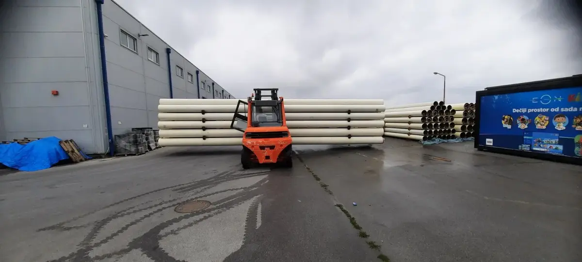 Dizel viljuškar Linde • H80D • 4