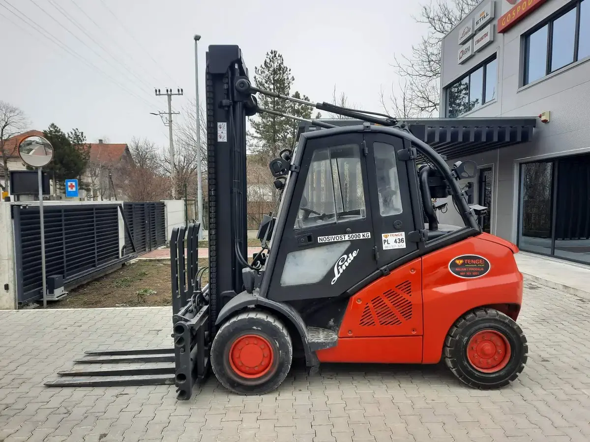 Dizel viljuškar Linde • H50D • 8