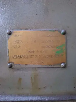 Bušilica Odesa 2H55, godište 1970 • slika 5