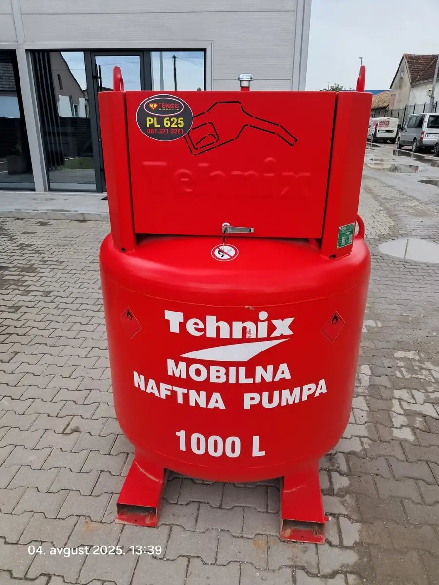 None CISTERNA ZA GORIVO SA PUMPOM • TEHNIX • 1000, godište 2025 • 2