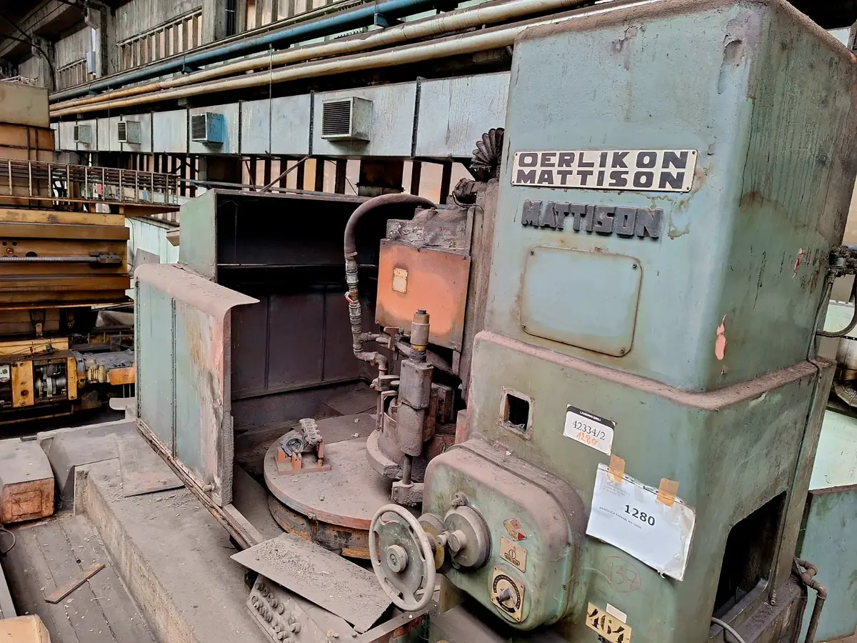 Brusilica Oerlikon Mattison • Rotary 48, godište 1977 • 2