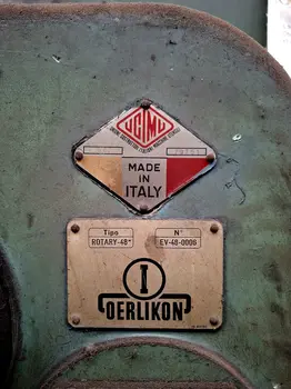 Brusilica Oerlikon Mattison • Rotary 48, godište 1977 • slika 4