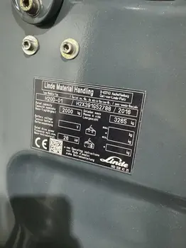 Dizel viljuškar Linde • H20D-01, godište 2016 • slika 8