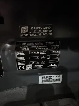 Gasni viljuškar Linde • Linde H16T-01, godište 2019 • slika 8