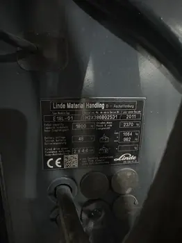 Električni viljuškar Linde • Linde E18L-01, godište 2011 • slika 7