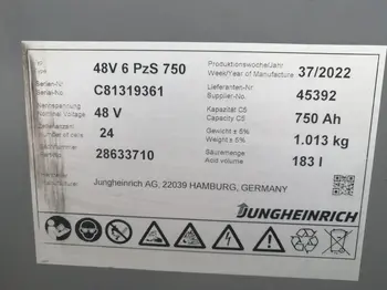 Električni viljuškar Jungheinrich • EFG 316, godište 2021 • slika 12