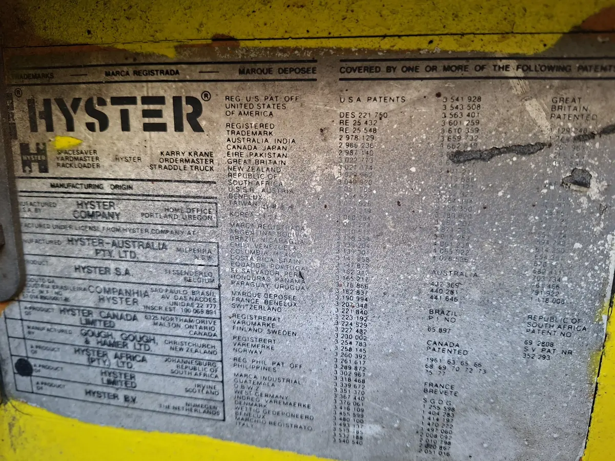 Električni viljuškar elektro, godište 1982 • 6