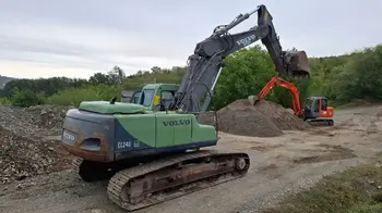Bageri • Bager guseničar • Volvo • Ec240nlc