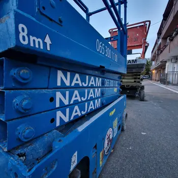 Dizalice i kranovi • Makazasta platforma • Genie • 1932